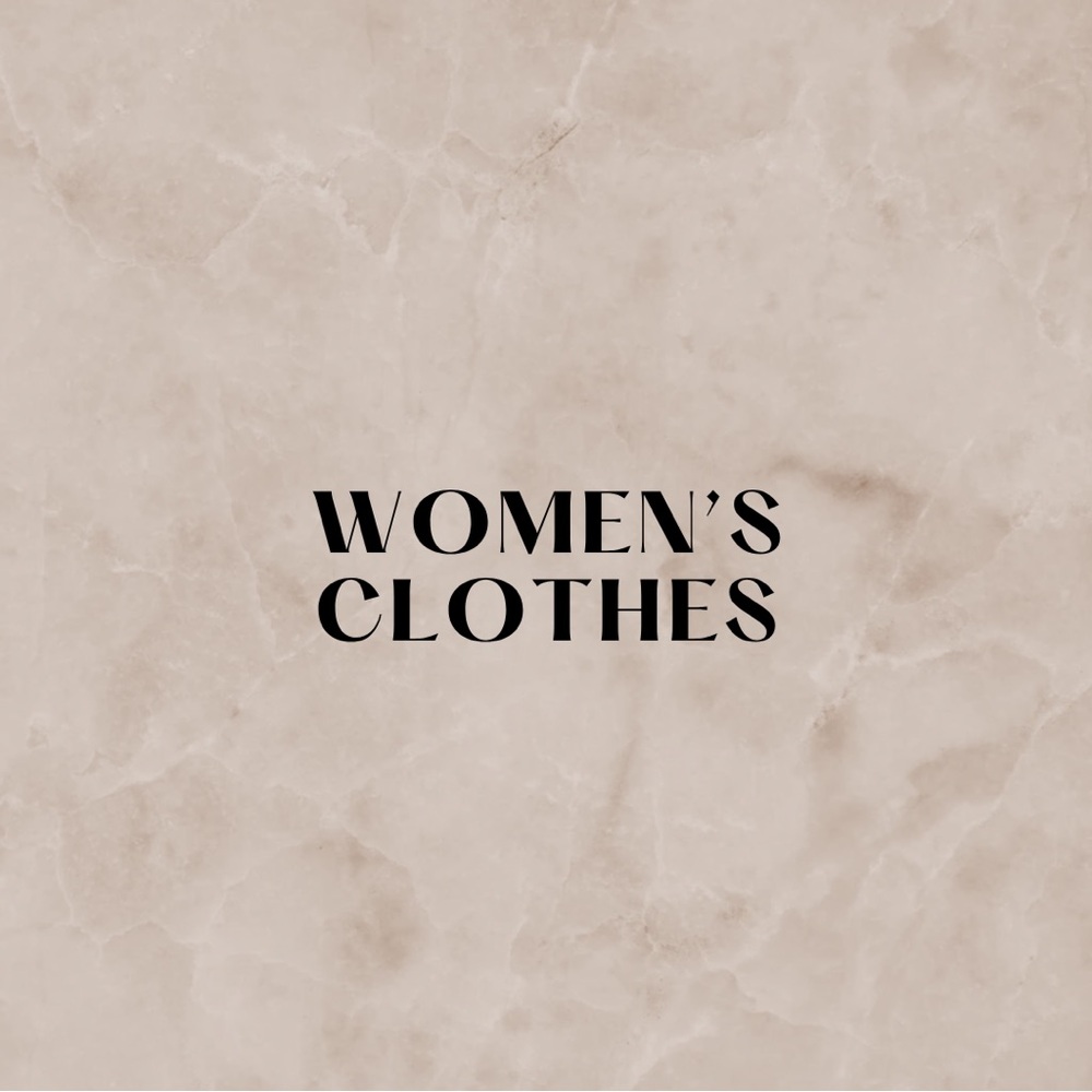 Women’s sized clothing